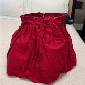 Girls MonnaLisa Fuchsia Eyelet A-Line Skirt - size 5 BNWT
